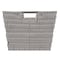 Simplify Large Rattan Storage Tote Basket in Grey 25451-GREY - alternate 2
